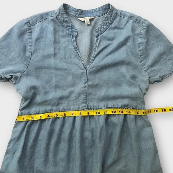 Lucky Brand Blue Ruffled Sundress - Picture 5 of 6